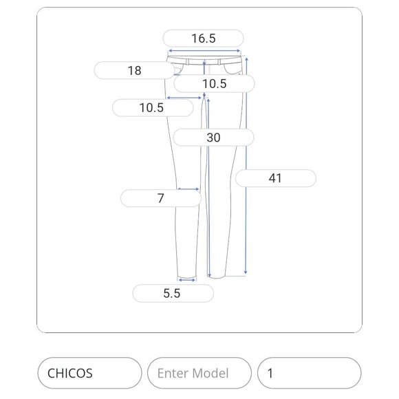 CHICOS The Platinum Jegging Womens 1 | US M | Orange Black Paisley Boho Western - Picture 2 of 12